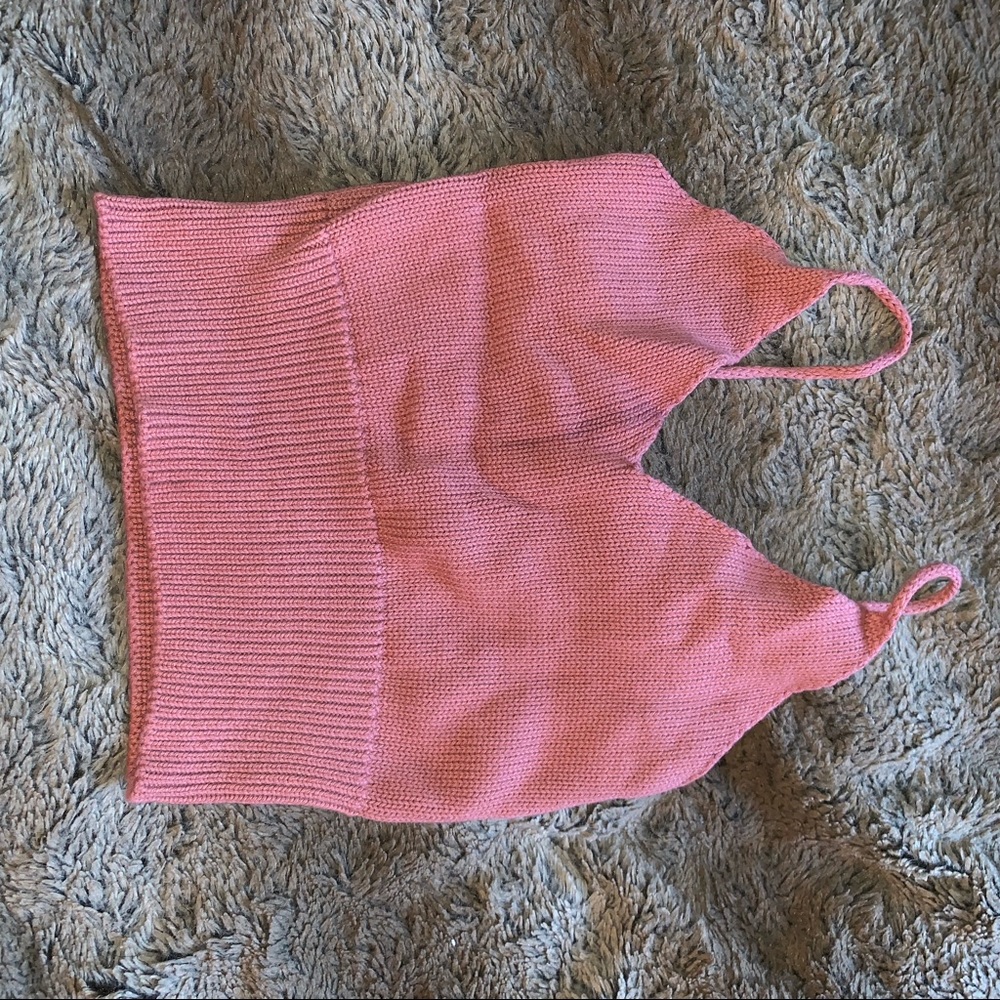 Knitted Crop Top